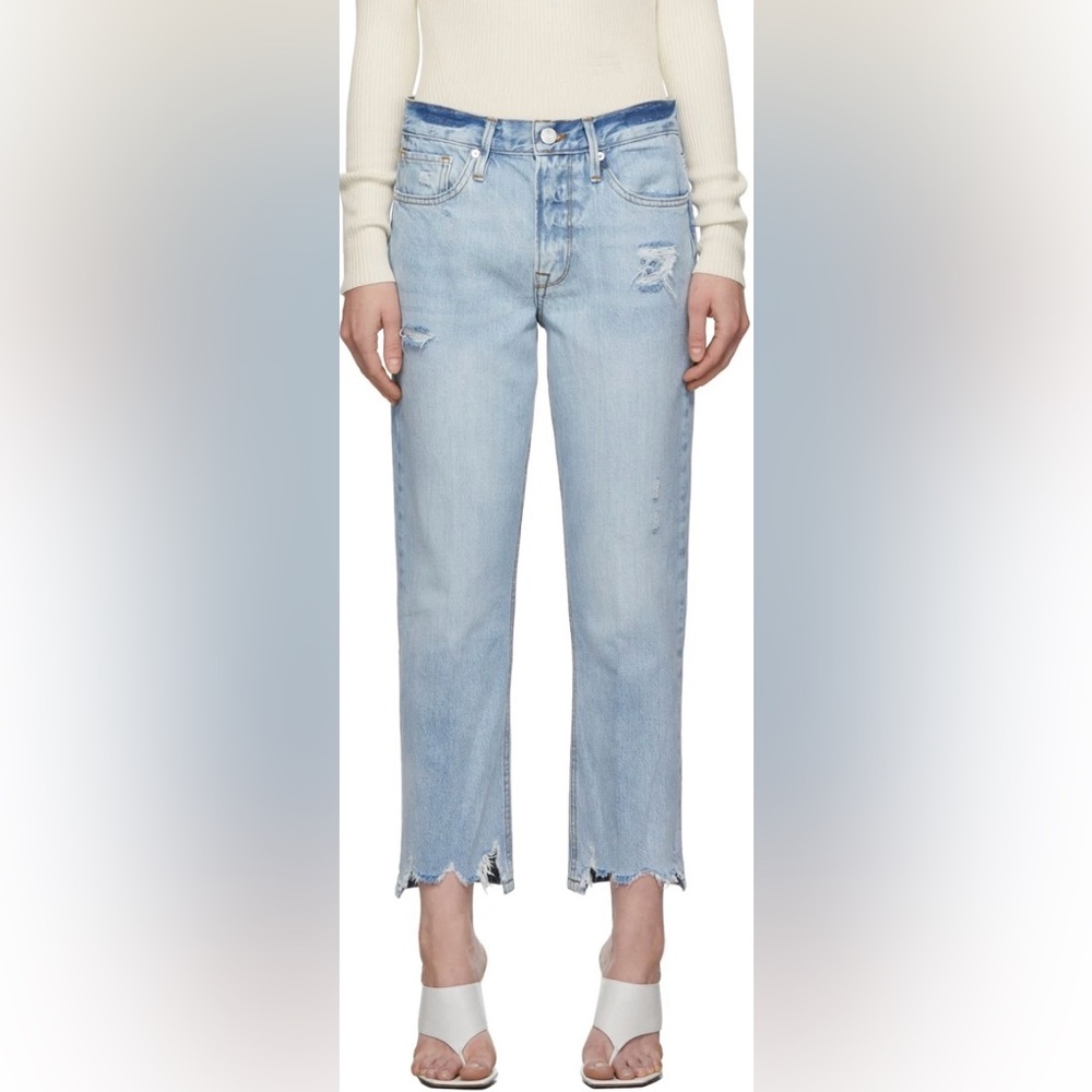 Frame Le Piper Cropped Jeans